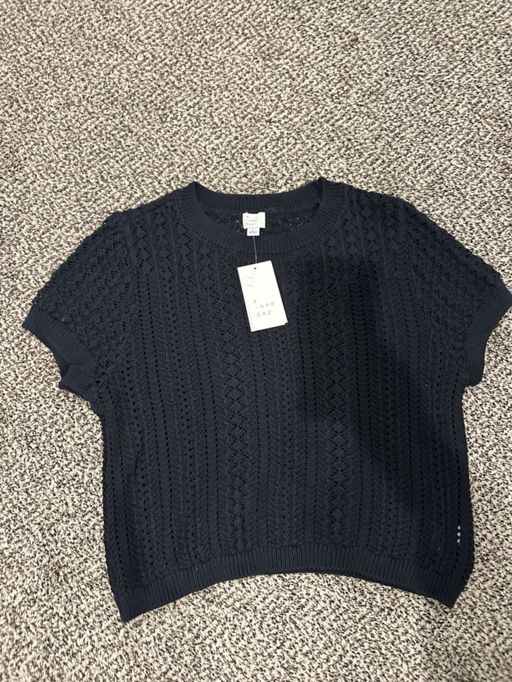 A new day cropped sweater